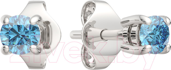 Изображение товара Серьги из серебра ZORKA 0310480 (с фианитами)