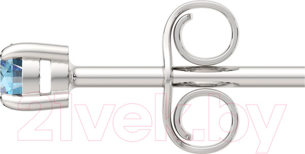 Изображение товара Серьги из серебра ZORKA 0310480 (с фианитами)