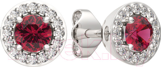 Изображение товара Серьги из серебра ZORKA 0310336