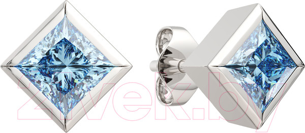 Изображение товара Серьги из серебра ZORKA 0310332 (с наноситаллом)