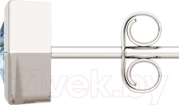 Изображение товара Серьги из серебра ZORKA 0310332 (с наноситаллом)