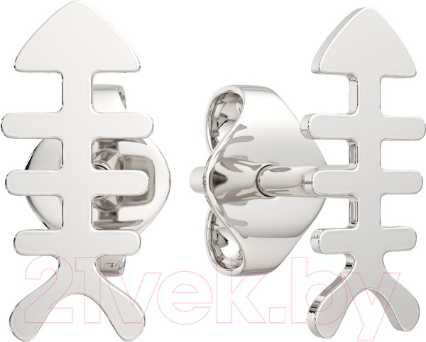 Изображение товара Серьги из серебра ZORKA 0390054.ZZ