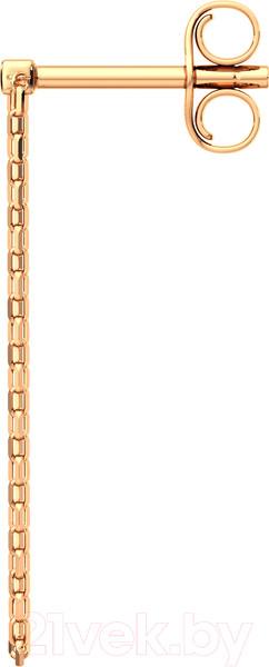 Изображение товара Серьги из розового золота ZORKA 300283.14K.R