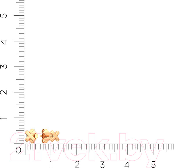 Изображение товара Серьги из розового золота ZORKA 300309.14K.R