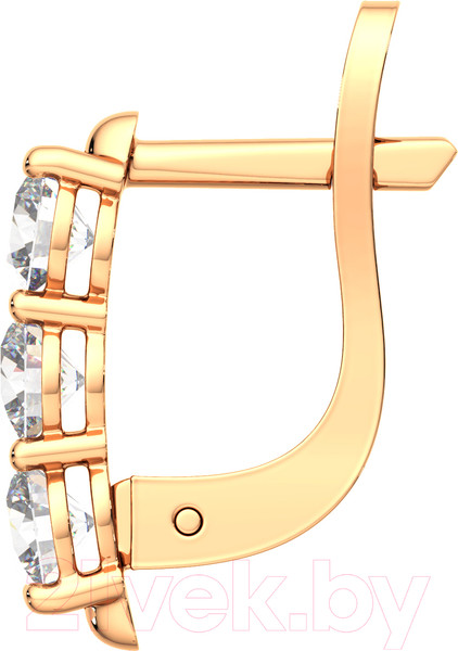 Изображение товара Серьги из розового золота ZORKA 310372 (с фианитами)