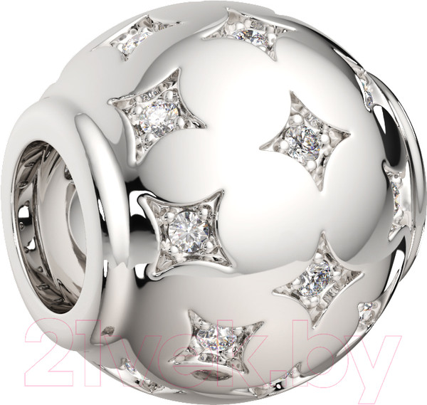 Изображение товара Шарм из серебра ZORKA 0440095 (с фианитами)
