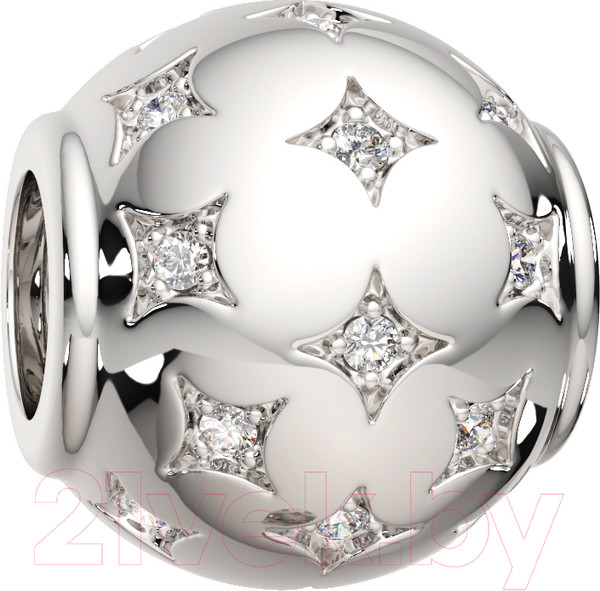 Изображение товара Шарм из серебра ZORKA 0440095 (с фианитами)