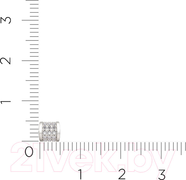 Изображение товара Подвеска из серебра ZORKA 0440151 (с фианитами)