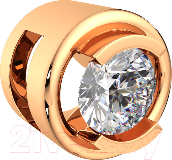 Изображение товара Подвеска из розового золота ZORKA 440448.14K.R.ZZ (с фианитом)