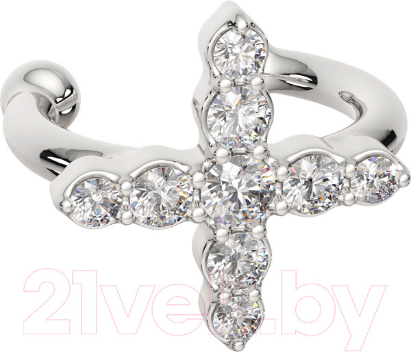 Изображение товара Моносерьга из серебра ZORKA 0310655 (с фианитами)