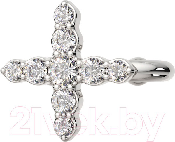 Изображение товара Моносерьга из серебра ZORKA 0310655 (с фианитами)