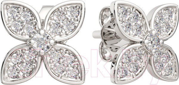 Изображение товара Серьги из серебра ZORKA 03101151 (с фианитами)