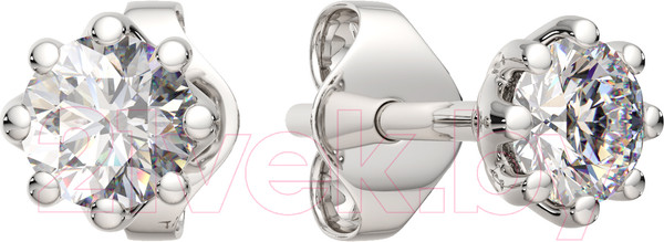 Изображение товара Серьги из серебра ZORKA 0310832 (с фианитами)