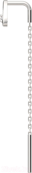 Изображение товара Серьги из серебра ZORKA 0310624 (с фианитами)