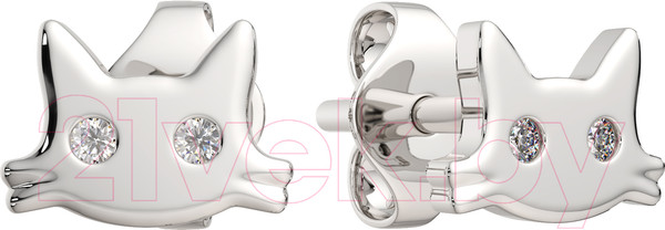 Изображение товара Серьги из серебра ZORKA 0310788 (с фианитами)