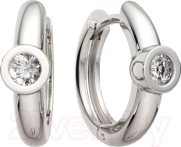 Изображение товара Серьги из серебра ZORKA 0310616 (с фианитами)