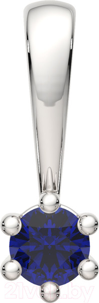 Изображение товара Подвеска из белого золота ZORKA 4P1002.14K.W (с сапфиром)