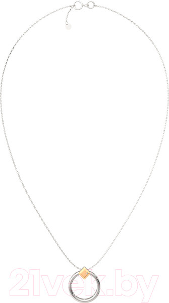 Изображение товара Колье из серебра ZORKA 05D0003.G14K (45см, с бриллиантом)