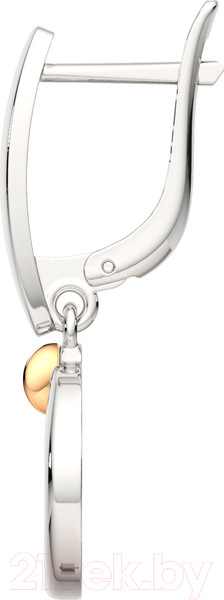 Изображение товара Серьги из серебра ZORKA 0300122.G14K