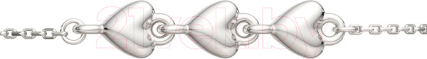 Изображение товара Браслет из серебра ZORKA 0650337 (18см)