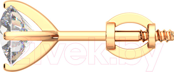 Изображение товара Серьги из розового золота ZORKA 310436-9K (с фианитами)