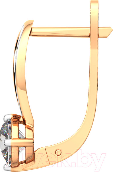 Изображение товара Серьги из розового золота ZORKA 310440 (с фианитами)