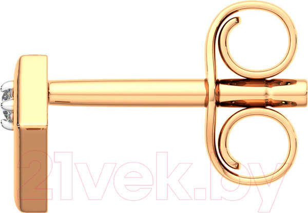 Изображение товара Серьги из розового золота ZORKA 3101618.14K.R (с фианитами)