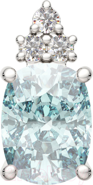 Изображение товара Подвеска из серебра ZORKA 0440219 (с наноситаллом)