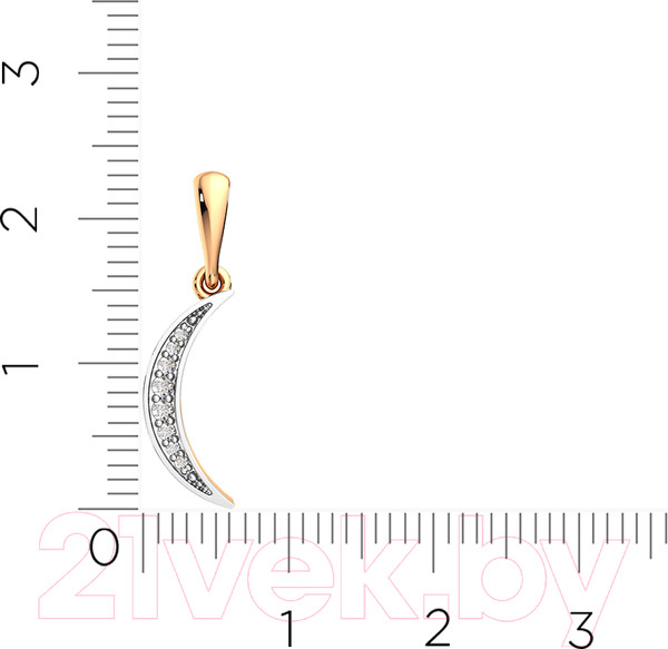 Изображение товара Подвеска из розового золота ZORKA 440575.14K.R (с фианитами)