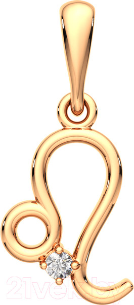 Изображение товара Подвеска из розового золота ZORKA 440665.14K.R (с фианитами)