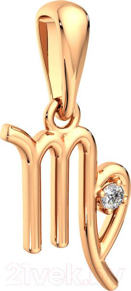 Изображение товара Подвеска из розового золота ZORKA 440666.14K.R (с фианитами)