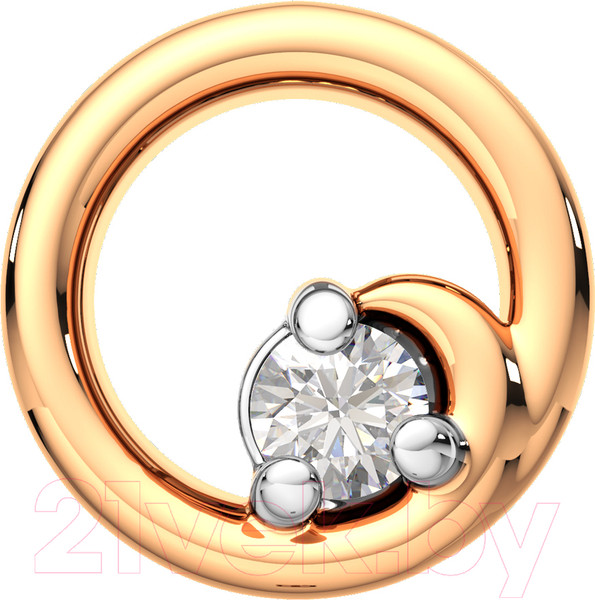 Изображение товара Подвеска из розового золота ZORKA 4D0041.14K.R.ZZ (с бриллиантом)