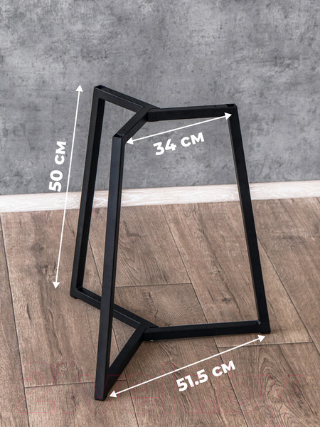 Изображение товара Подстолье Stal-Massiv SMO-500 (черный)
