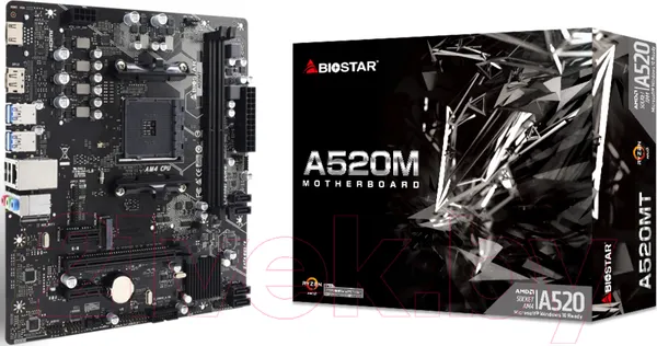 Изображение товара Материнская плата Biostar A520MT