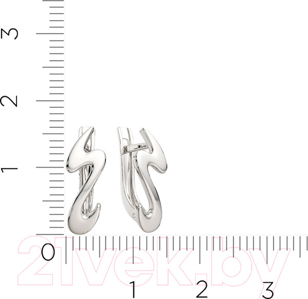 Изображение товара Серьги из серебра ZORKA 0300396