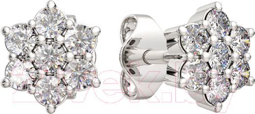 Изображение товара Серьги из серебра ZORKA 0310023