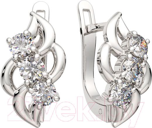 Изображение товара Серьги из серебра ZORKA 0310096