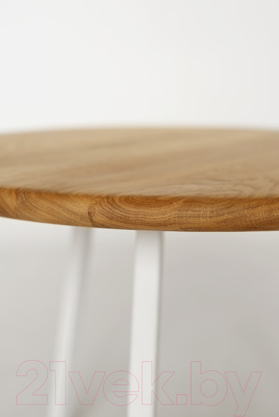 Изображение товара Журнальный столик Stal-Massiv SMT-60 (дуб натуральный/белый)