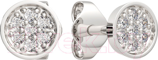 Изображение товара Серьги из серебра ZORKA 0310216