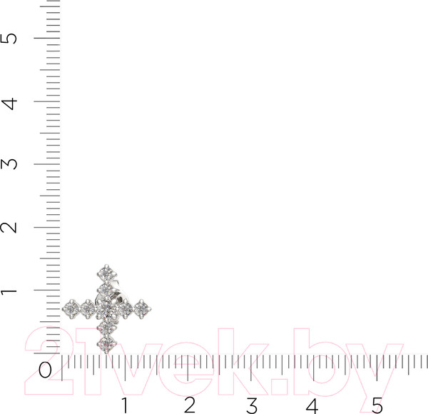 Изображение товара Серьги из серебра ZORKA 0310893 (с фианитами)