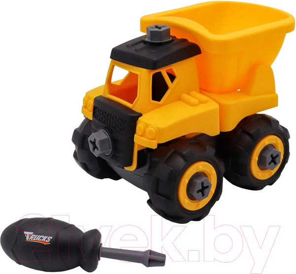 Изображение товара Игрушка-конструктор Funky Toys Самосвал с отверткой / FT0398151
