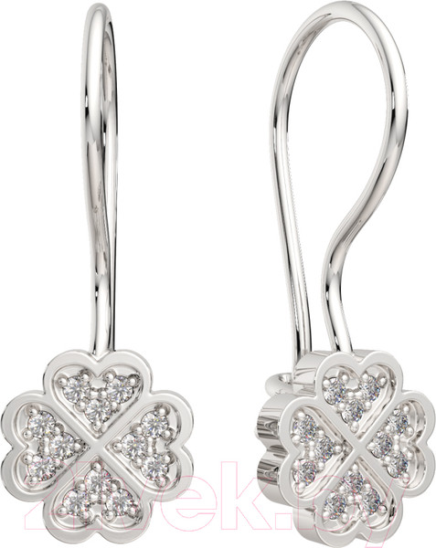 Изображение товара Серьги из серебра ZORKA 0310525