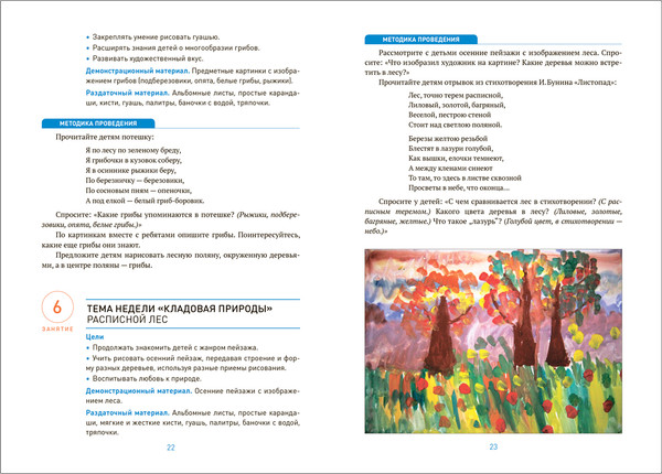 Изображение товара План-конспект уроков Мозаика-Синтез Рисование в детском саду. 6-7 лет / МС13865