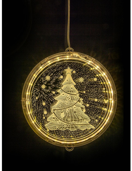 Изображение товара Светодиодная игрушка Лючия Снежная елочка / LPA-102