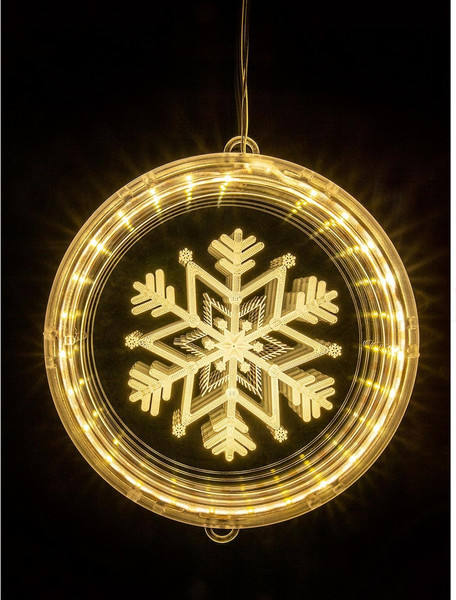 Изображение товара Светодиодная игрушка Лючия Волшебная снежинка / LPA-101