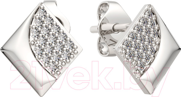 Изображение товара Серьги из серебра ZORKA 0310706.ZZ (с фианитами)