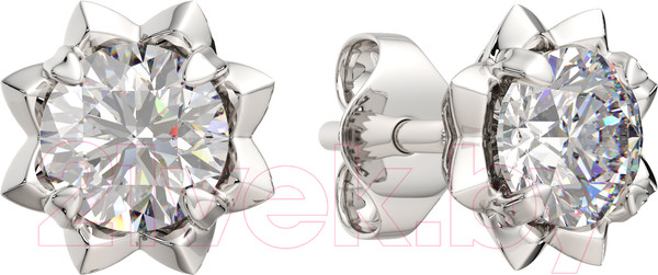 Изображение товара Серьги из серебра ZORKA 0310720.ZZ (с фианитами)