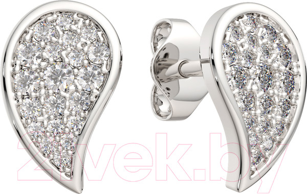 Изображение товара Серьги из серебра ZORKA 0310726.ZZ (с фианитами)