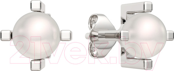 Изображение товара Серьги из серебра ZORKA 0310758 (с жемчугом)