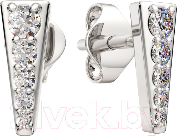 Изображение товара Серьги из серебра ZORKA 0310771 (с фианитами)